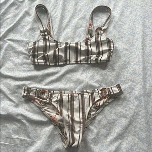 Abercrombie & Fitch Striped Bikini